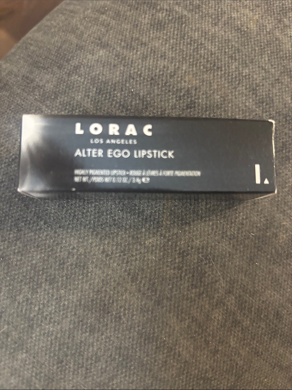 Lorac Alter Ego Lipstick in Snow Bunny Satin color - new in box